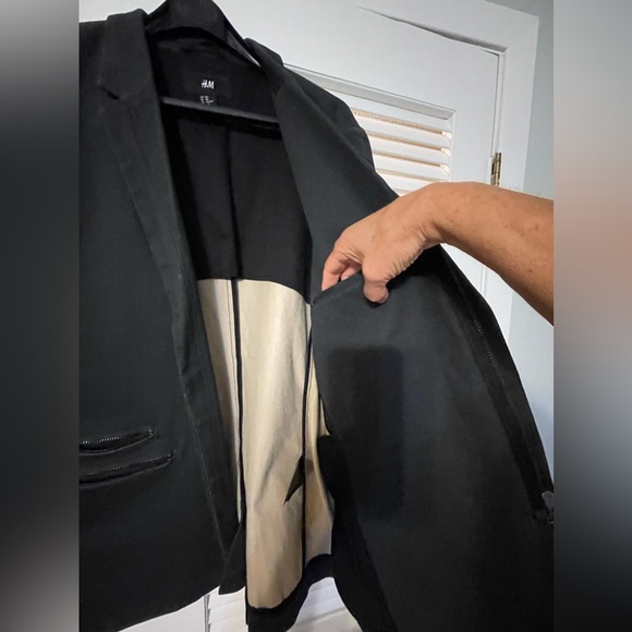 H&M Men’s Black Sport Jacket - Picture 4 of 12